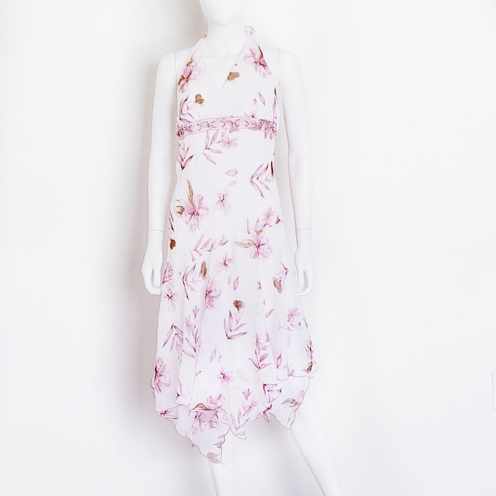 JUNIORS'S BOHEMIAN FLORAL DRESS | 13